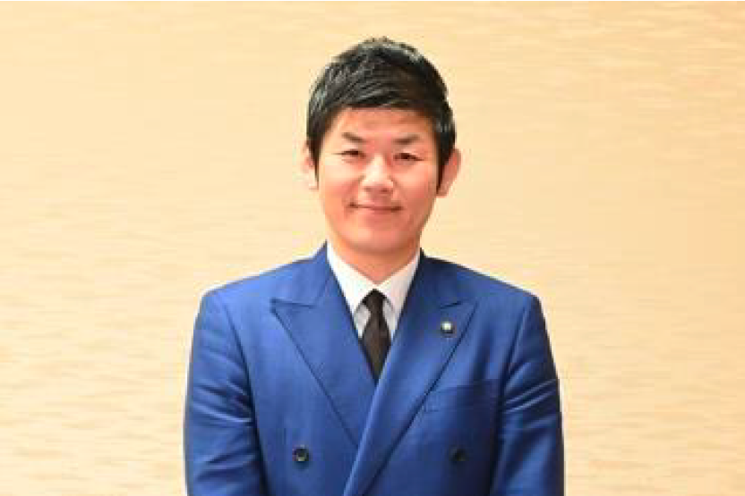 舞鶴市長の写真